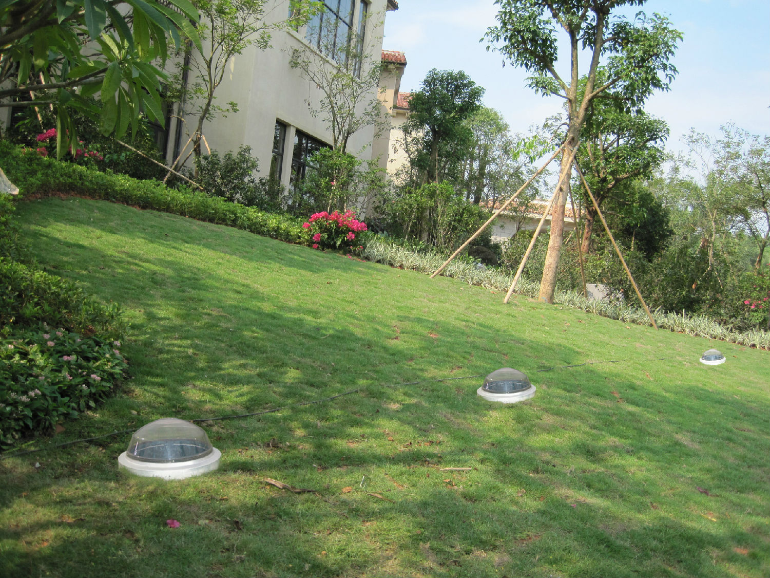 美林湖光導照明應用