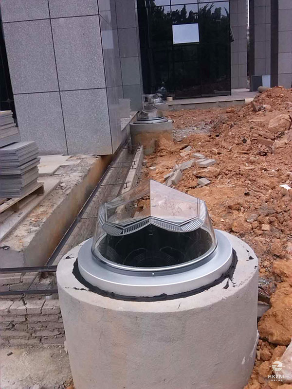 鉆石形采光器節(jié)點圖 鉆石形采光器節(jié)點圖