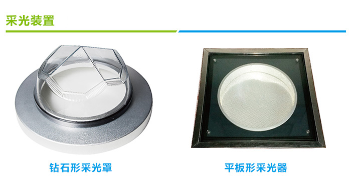 無(wú)電照明系統(tǒng)采光裝置種類(lèi)
