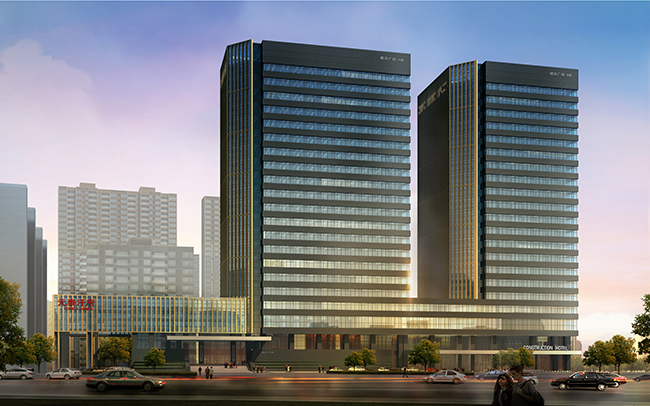 內(nèi)蒙古建設廣場效果圖